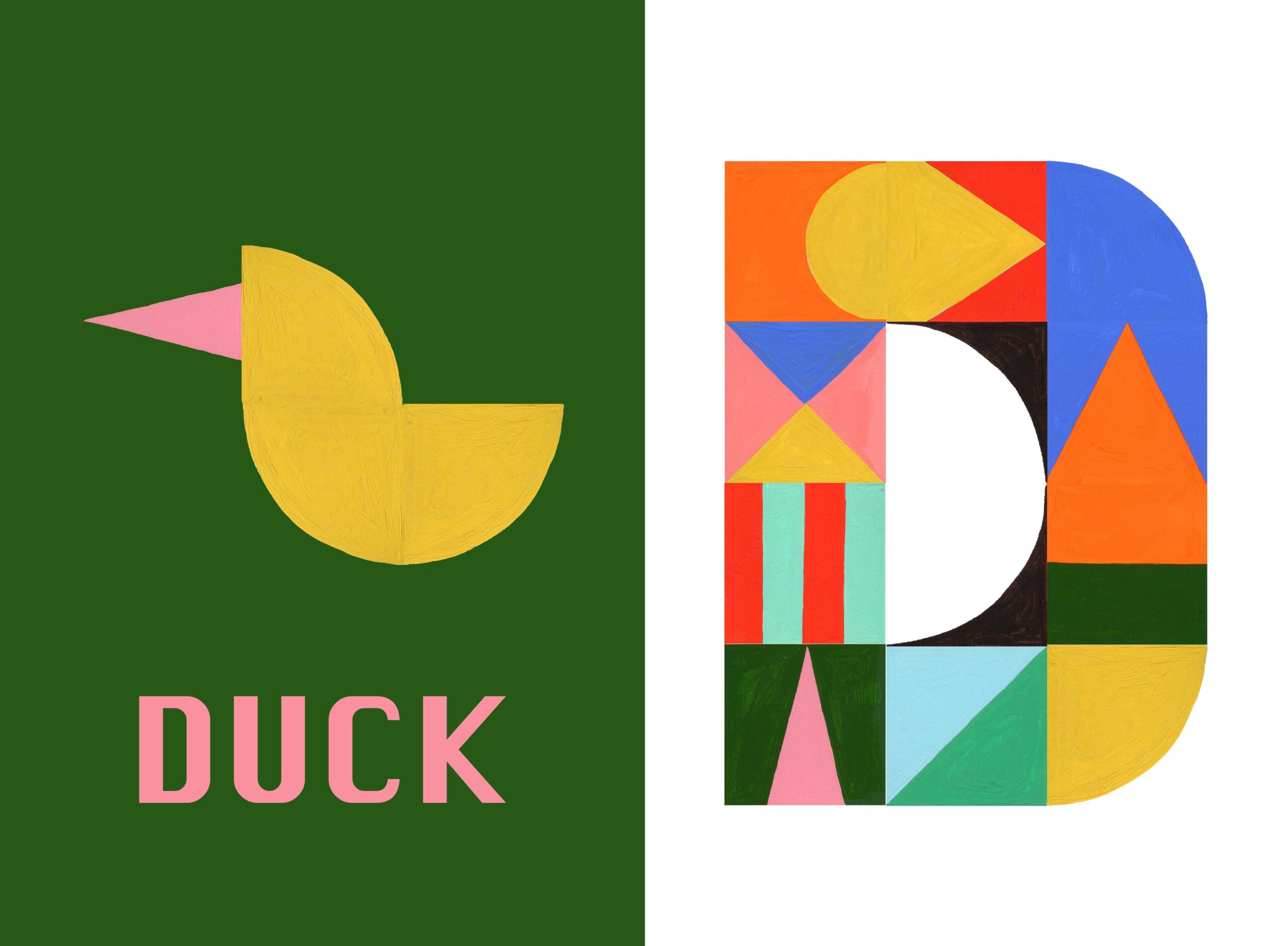 Illustrated alphabet book for children