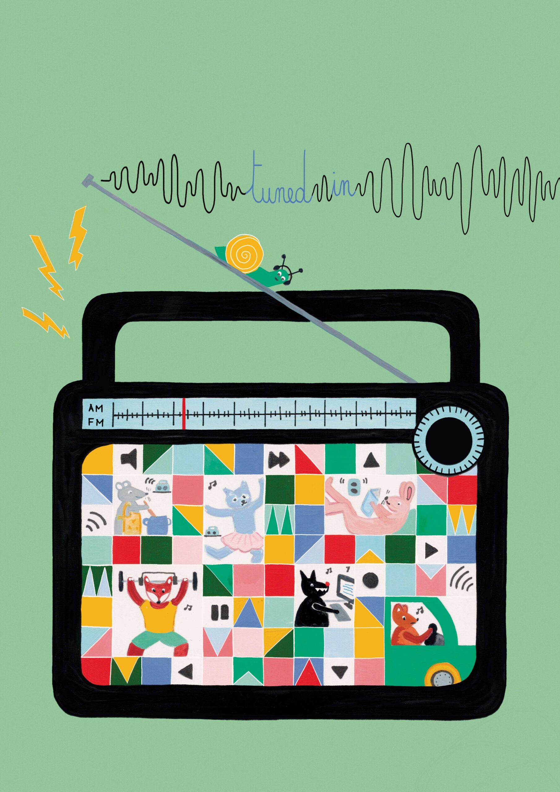 Cover Illustration for "El Culturista"